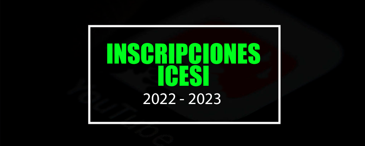 INSCRIPCIONES ICESI 2023
